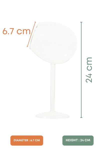 Tilted Aura Cocktail Glass Set of 2 (120ml)