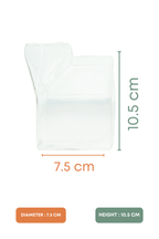 Milky Carton Cocktail Glass Set of 3 (330ml)