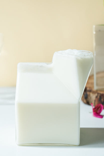 Milky Carton Cocktail Glass Set of 3 (330ml)