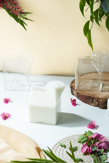 Milky Carton Cocktail Glass Set of 3 (330ml)