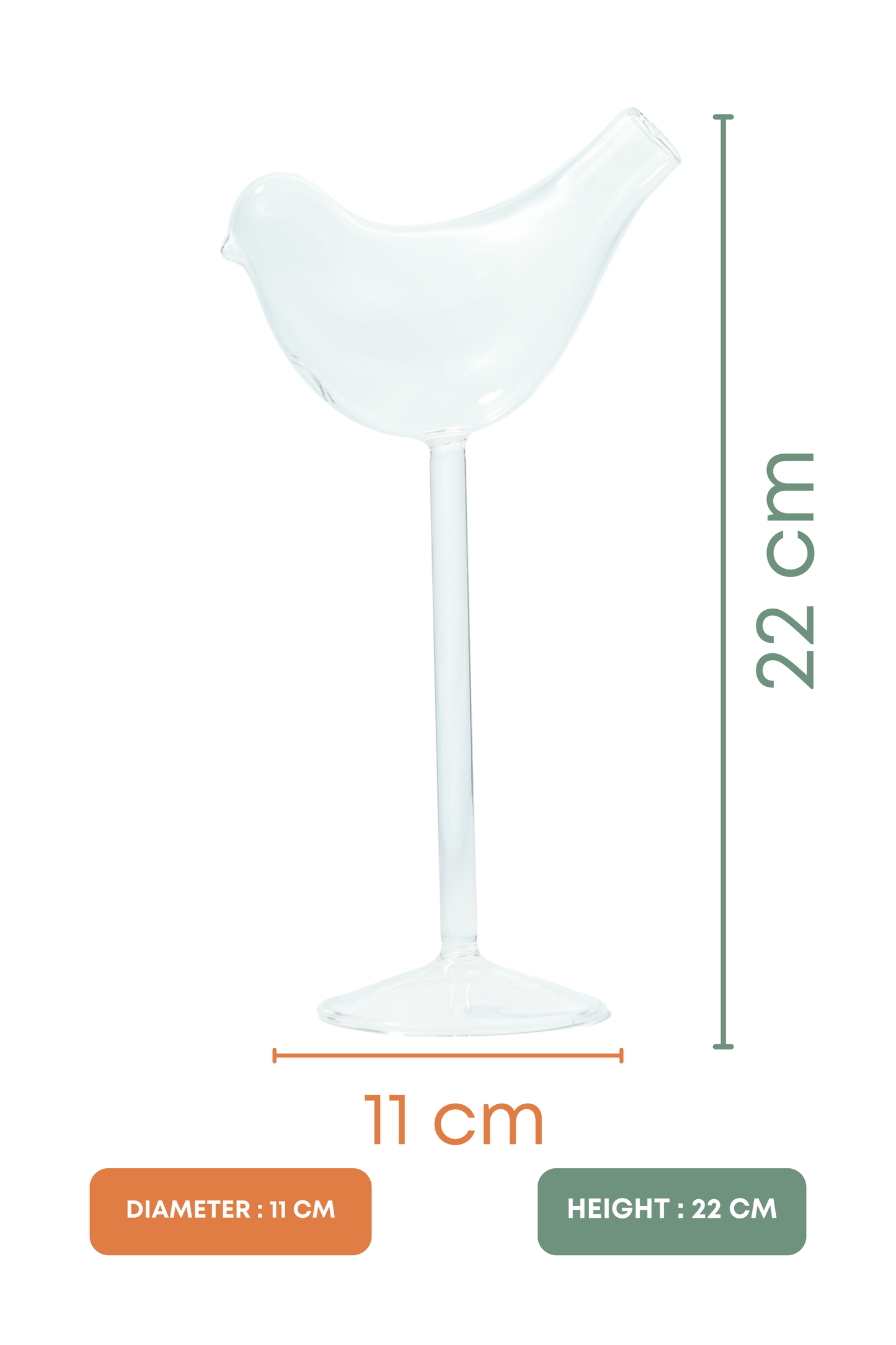Aviary Stem Cocktail Glass Set of 2 (250ml)