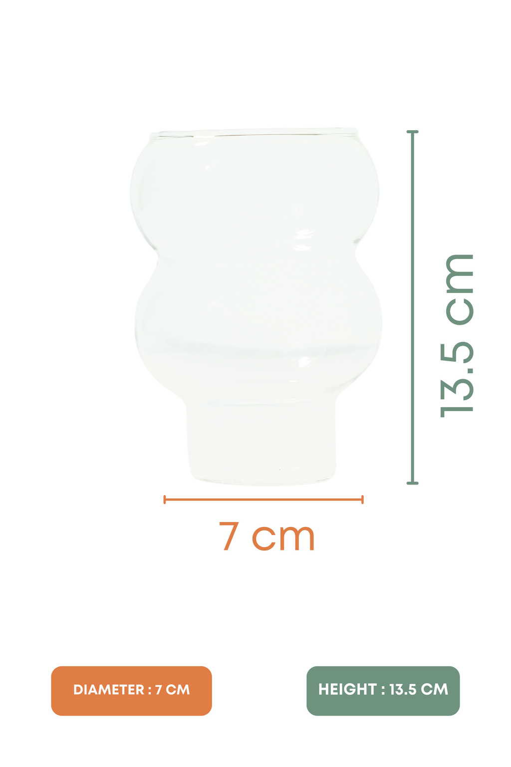 Ripple Coupe Cocktail Glass Set of 2 (550ml)