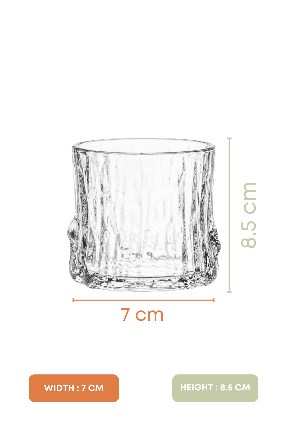Woodlog Cocktail Glass Set of 4 (350ml)