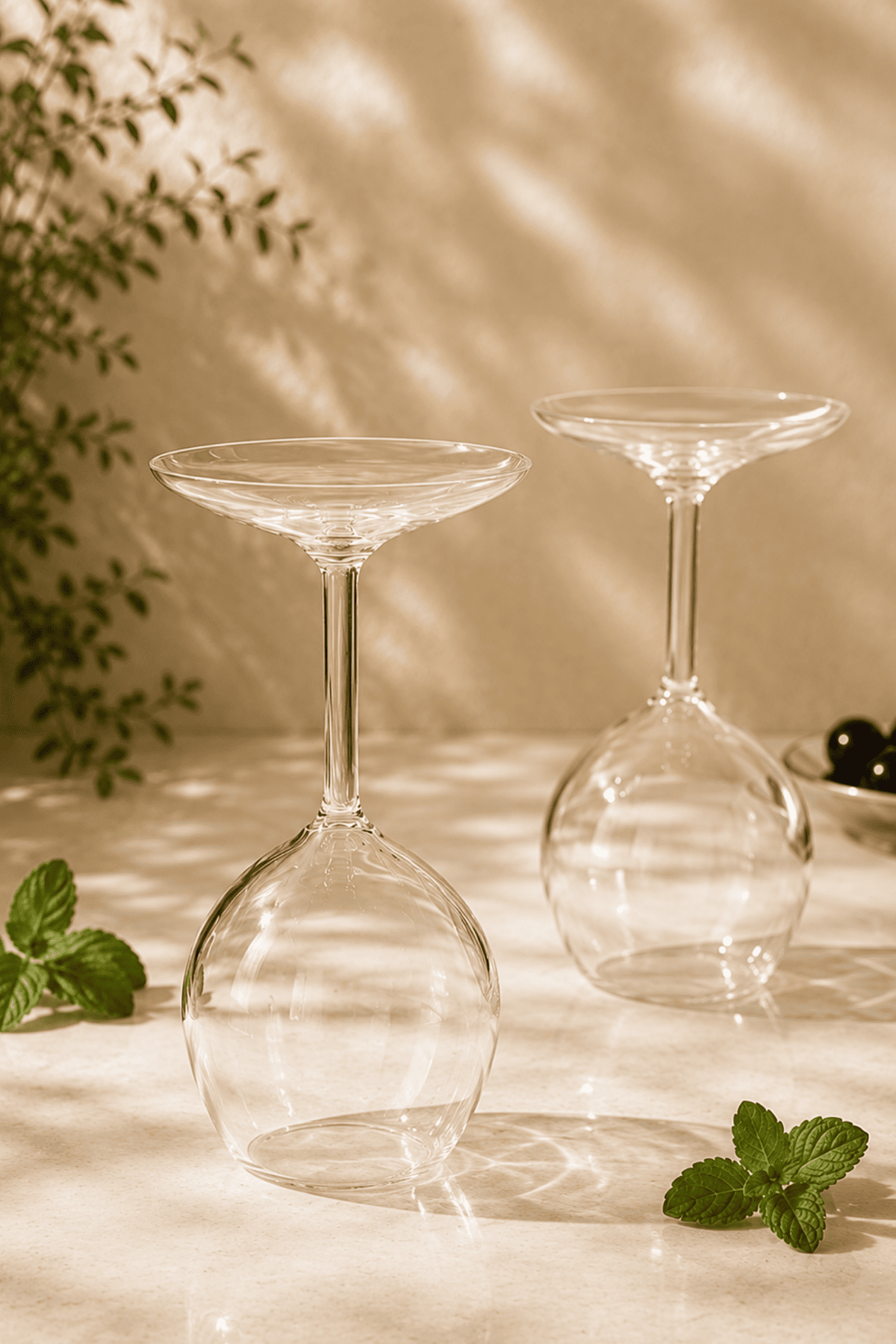 Upside Down Cocktail Glass Set of 2 (400ml)