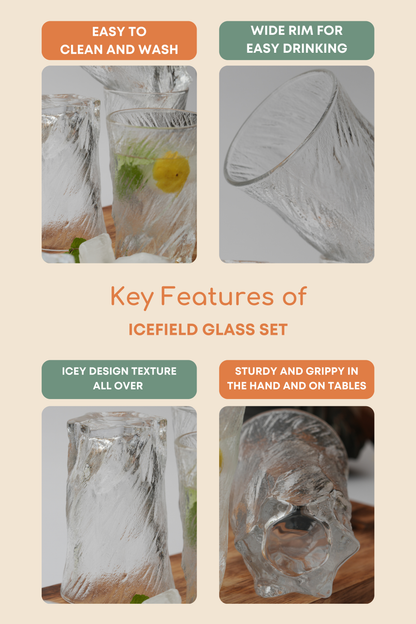 Icefield Glass Set of 6 (250ml)