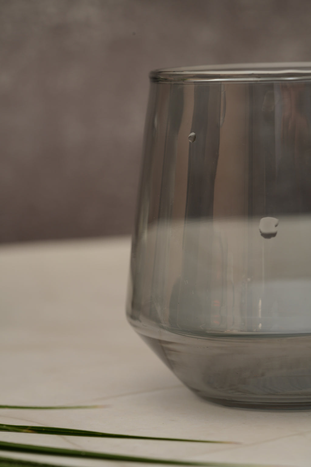 Lumo Smoke Glass Mug Set of 6 (420ml)