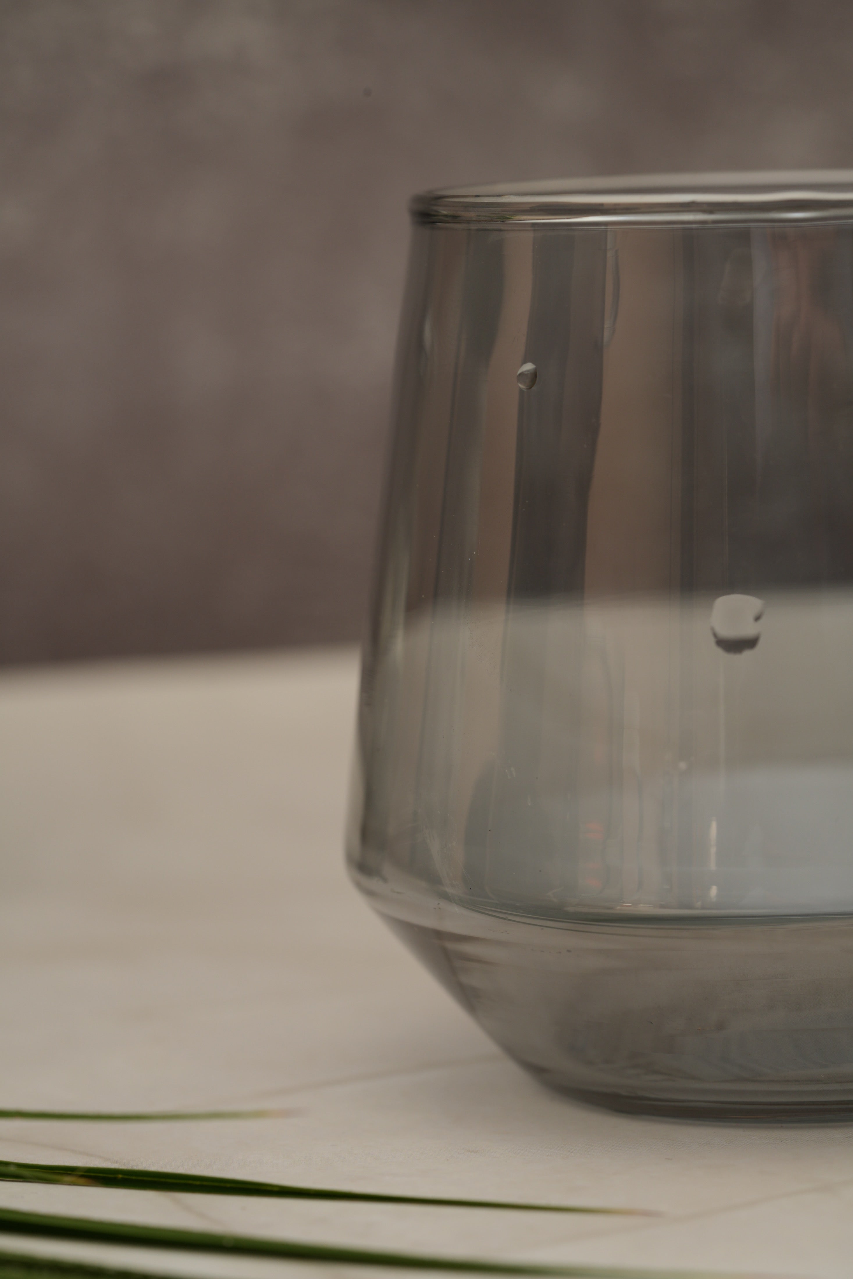 Lumo Smoke Glass Mug Set of 6 (420ml)