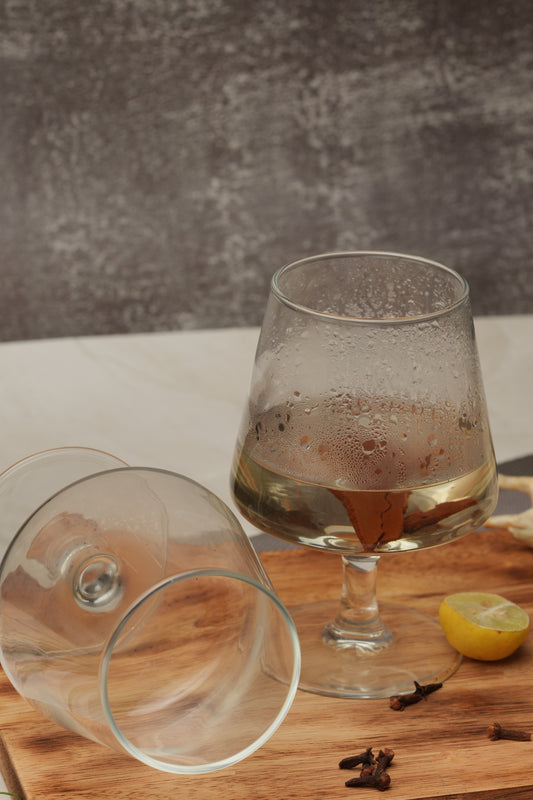 Modern Tapered Wine Glass Set of 6 (450ml)