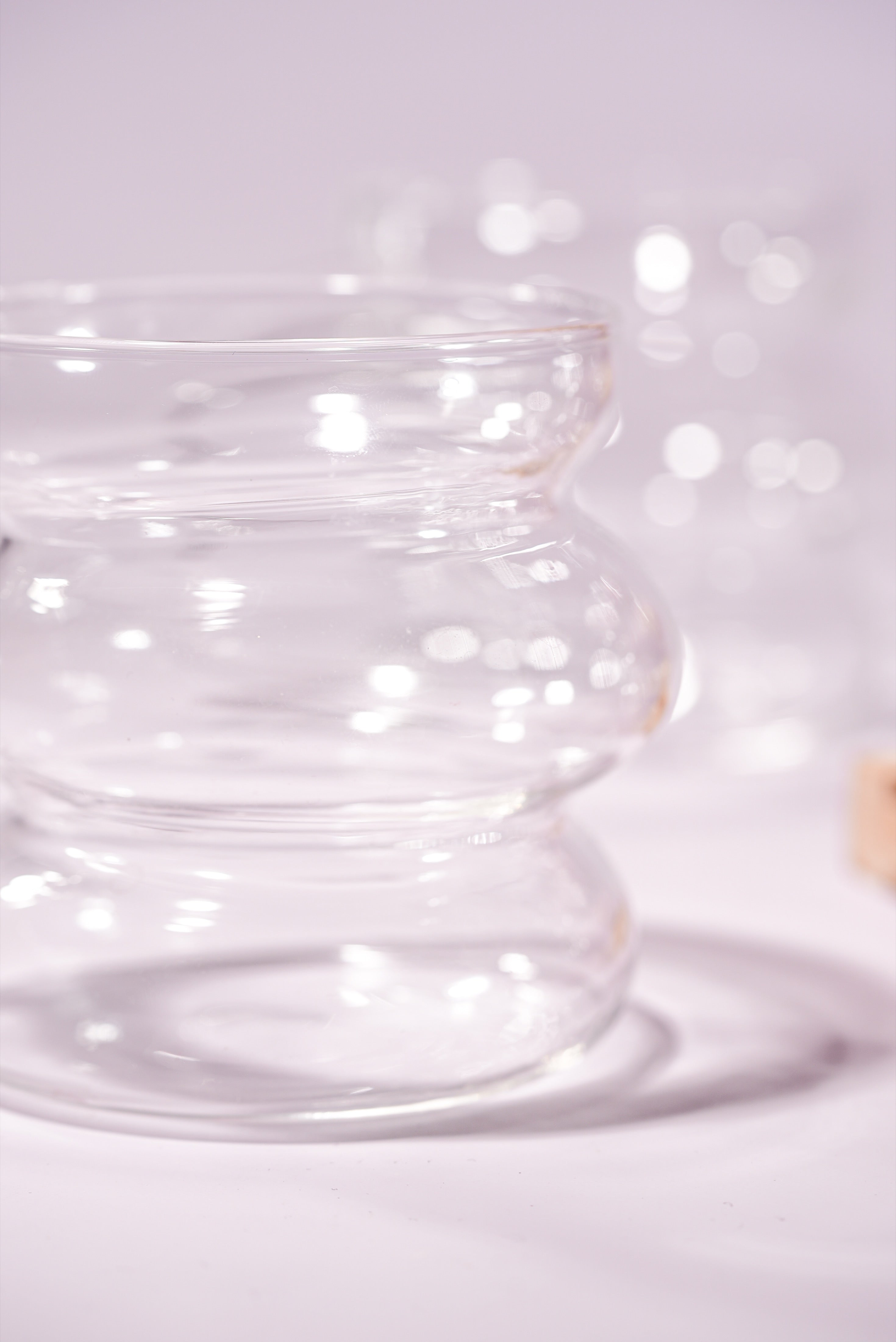 Ripple Stack Borosilicate Glass Mug Set of 4 (350ml)