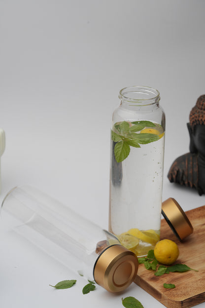 Premium Borosilicate Glass Bottle 1 Litre