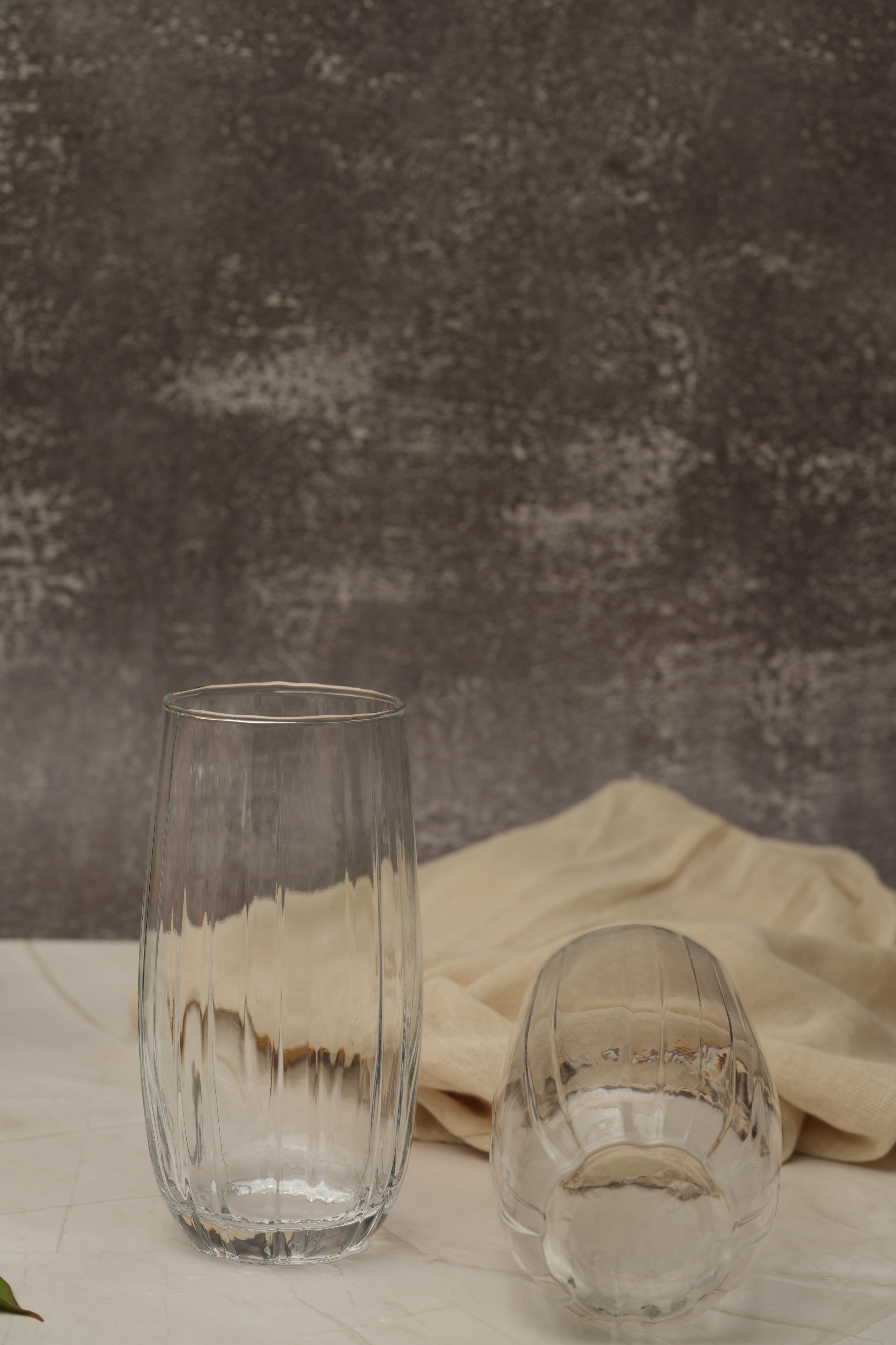 Ribbed Highball Glass Set of 6 (510ml)