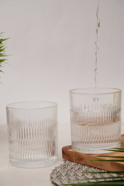 Ripple Whiskey Glass Set of 6 (340ml)