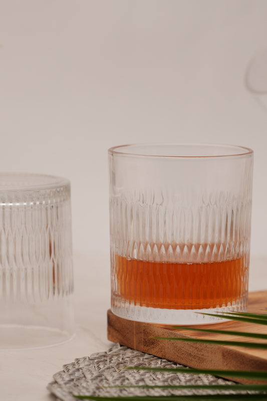 Ripple Whiskey Glass Set of 6 (340ml)