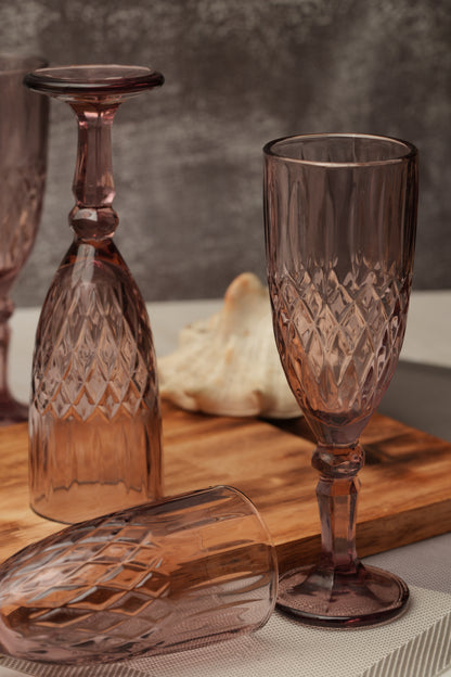 Rosé Royale Goblet Wine Glass Set of 6 (165ml)