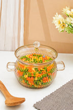 Amberila Borosilicate Glass Kadhai / Pot (2 Litre)
