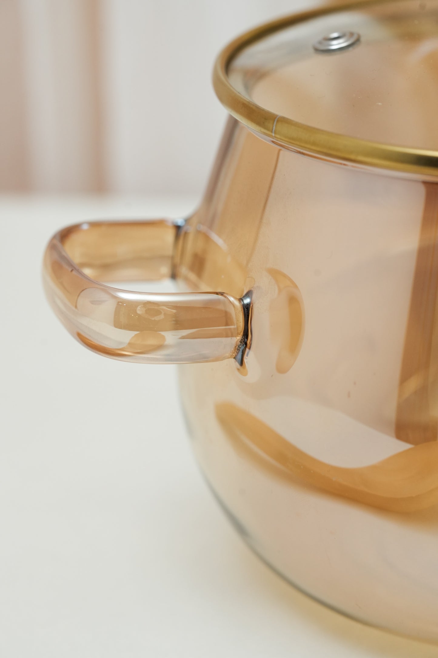 Amberana Borosilicate Glass Kadhai / Pot (2 Litre)