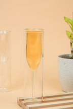 Ethereal Stem Double Wall Cocktail Glass Set of 2 (155ml)
