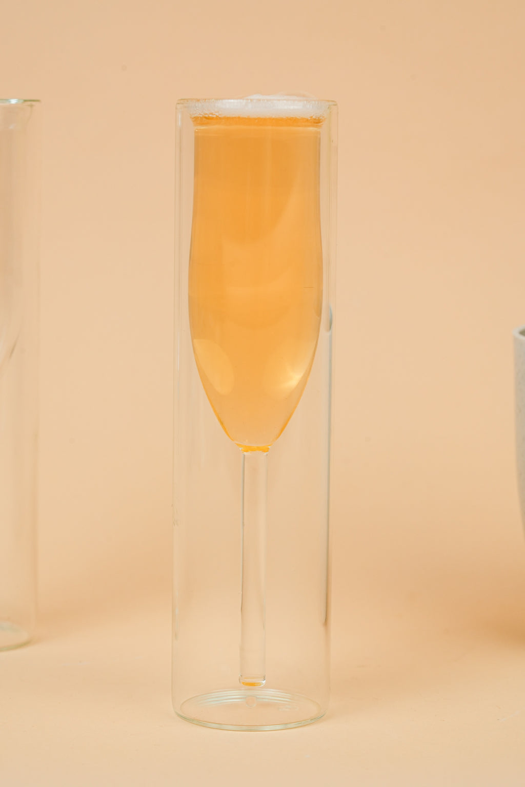 Ethereal Stem Double Wall Cocktail Glass Set of 2 (155ml)