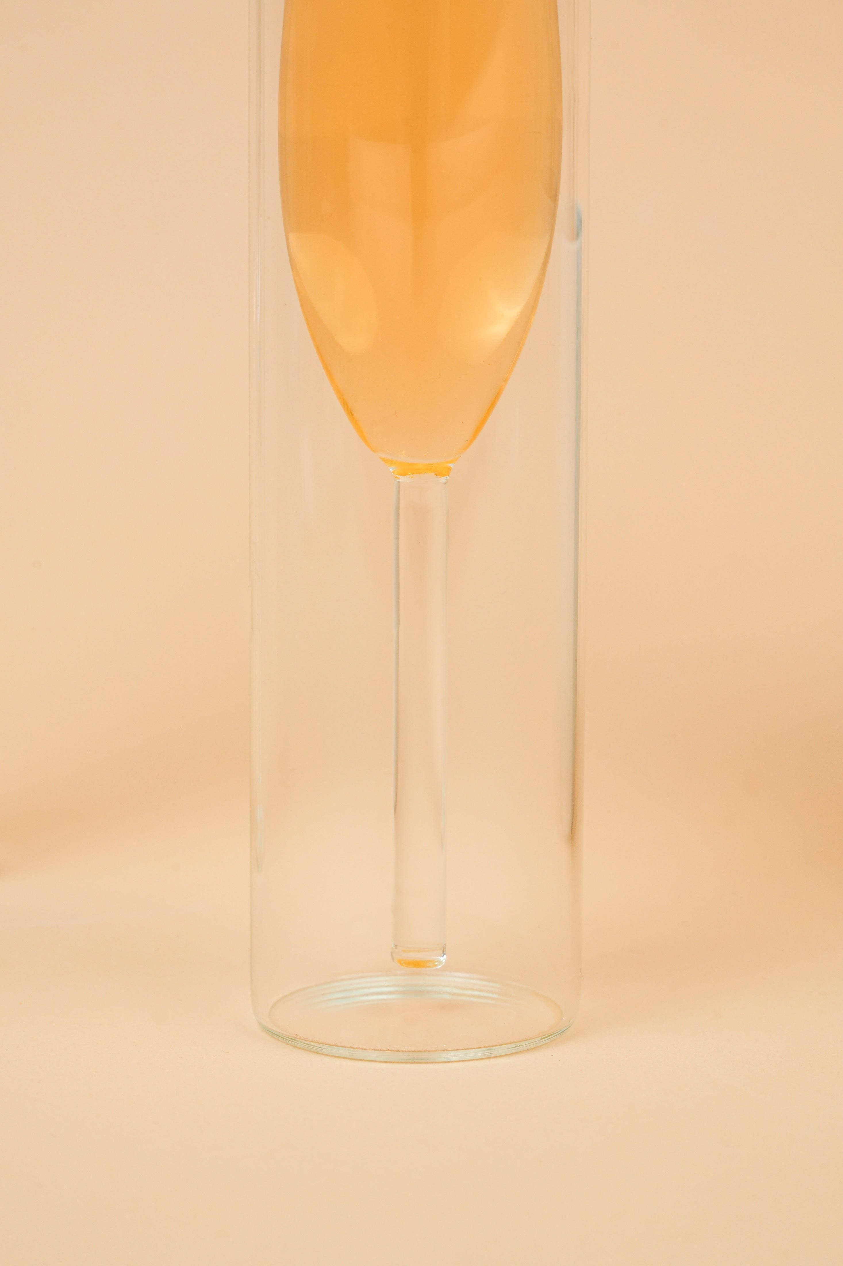 Ethereal Stem Double Wall Cocktail Glass Set of 2 (155ml)