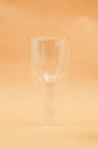 Golden Draft Double Wall Beer Glass Set of 2 (265ml)
