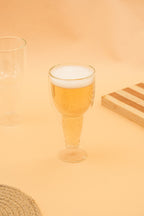 Golden Draft Double Wall Beer Glass Set of 2 (265ml)