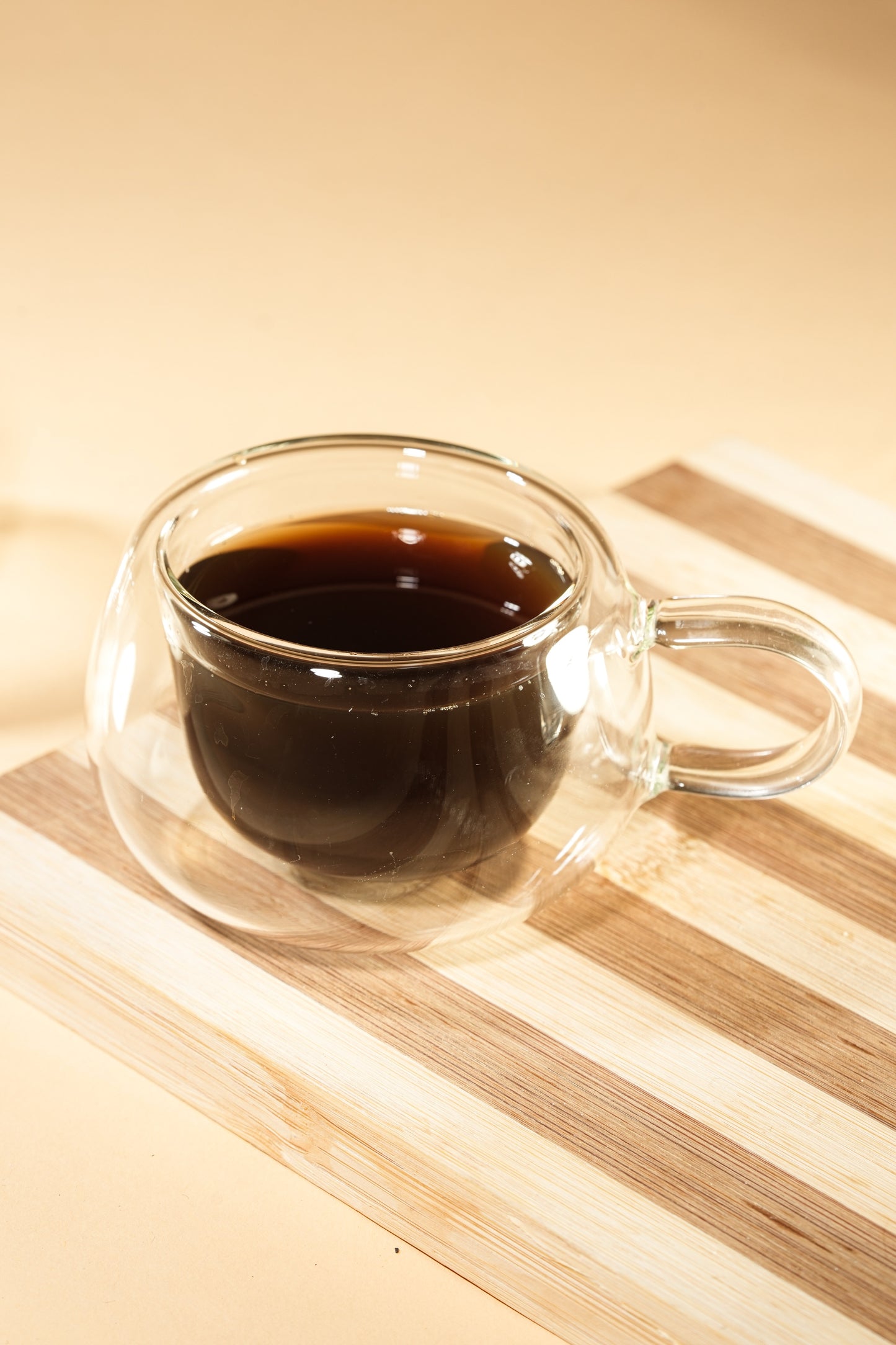 Clear Nest Double Wall Glass Mug Set of 2 (150ml)