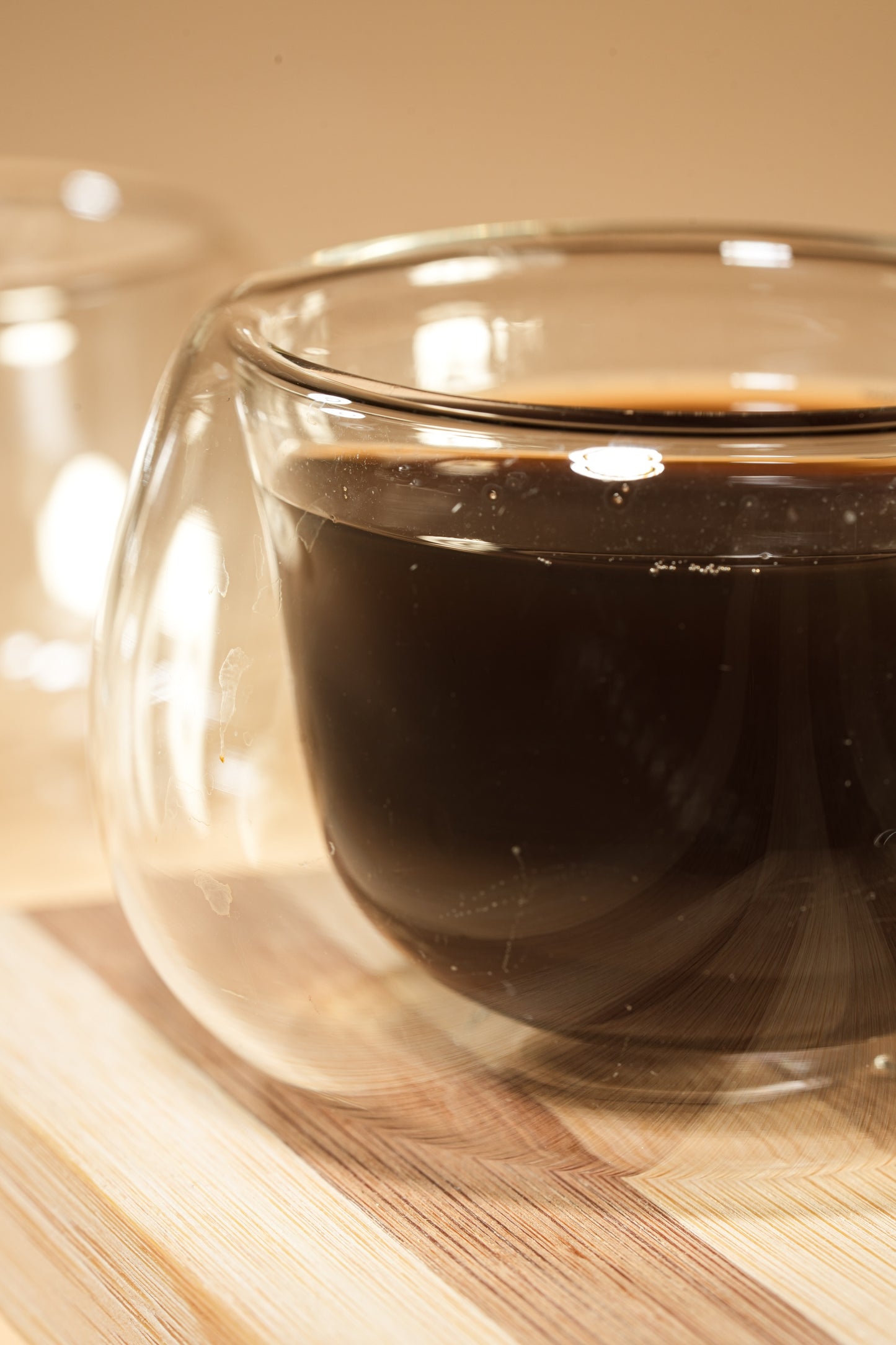 Clear Nest Double Wall Glass Mug Set of 2 (150ml)