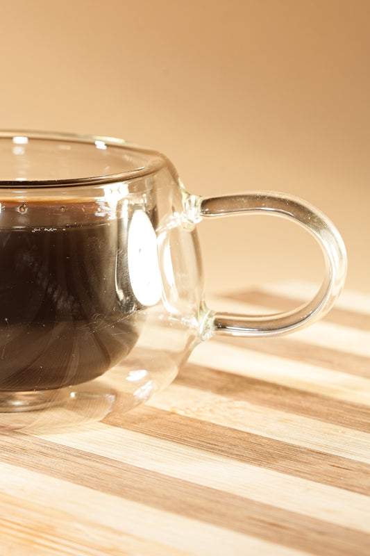 Clear Nest Double Wall Glass Mug Set of 2 (150ml)