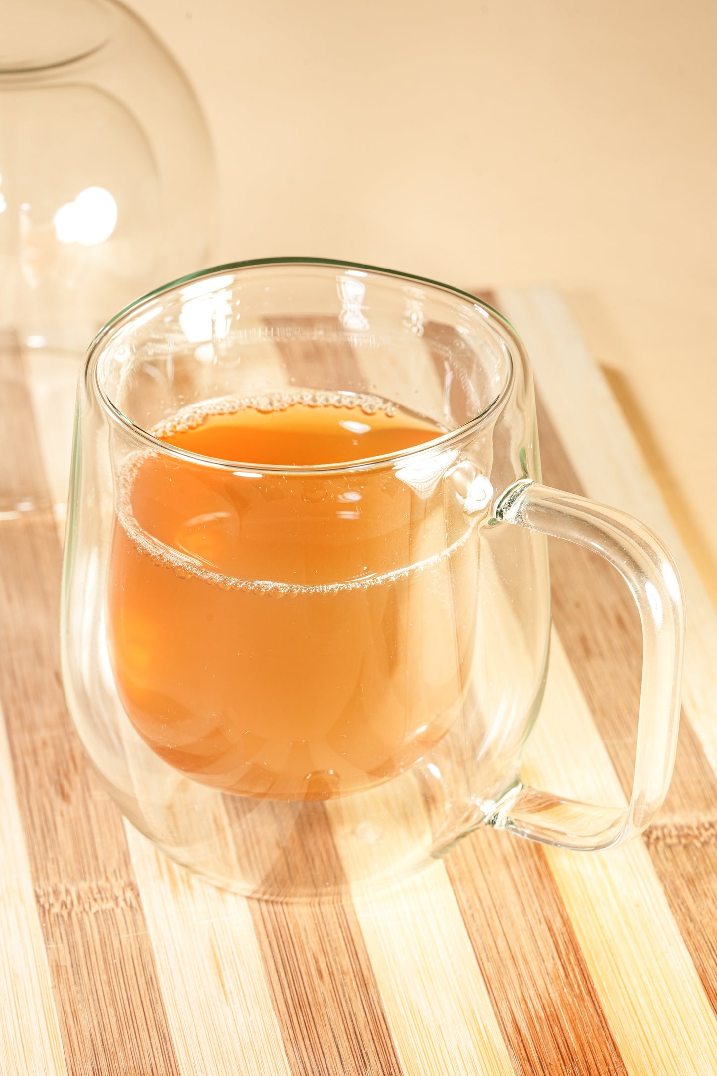 Duo Brew Double Wall Glass Mug Set of 2 (240ml)