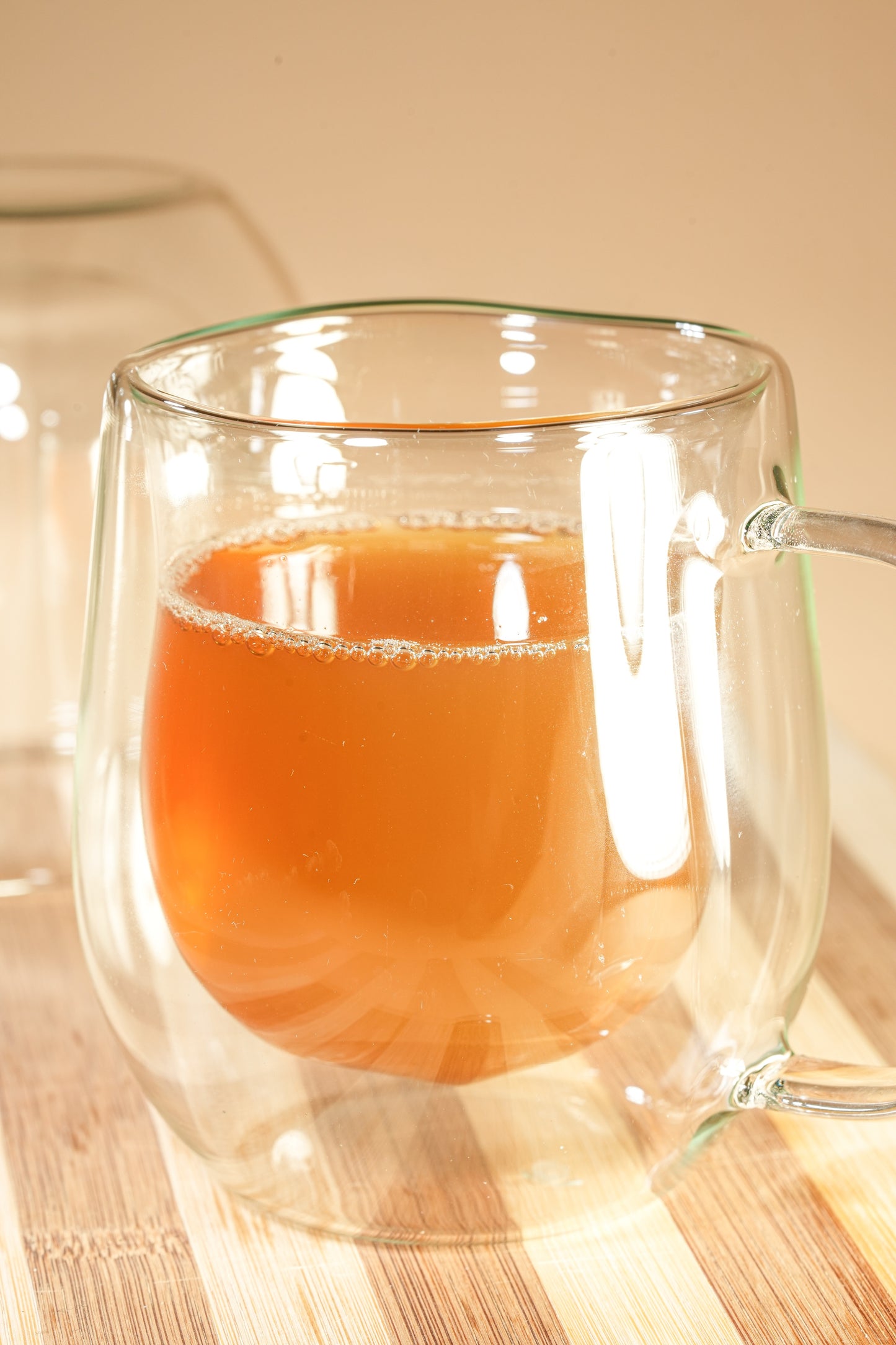 Duo Brew Double Wall Glass Mug Set of 2 (240ml)