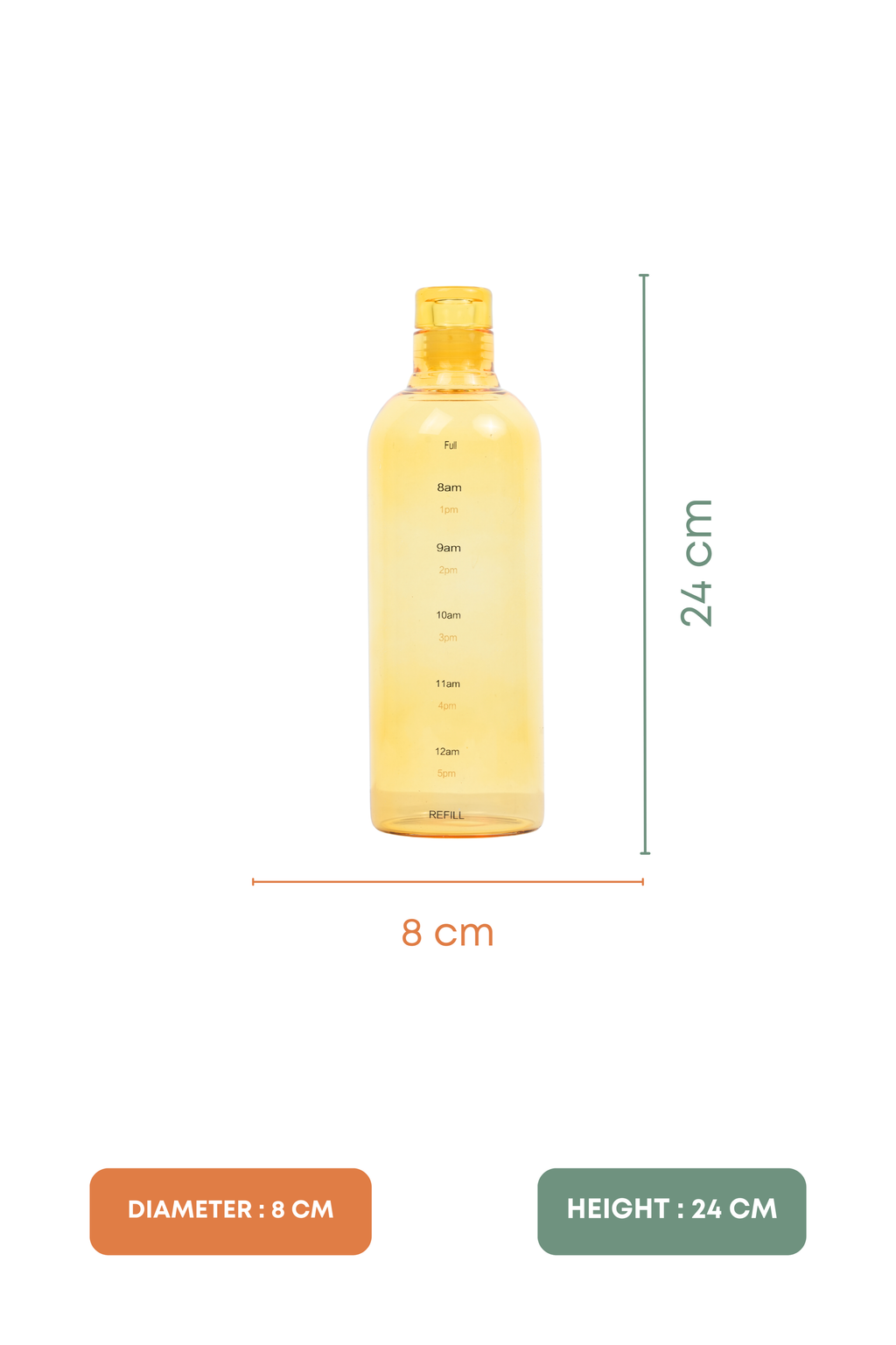Shades Glass Bottle Set of 2 (750ml)