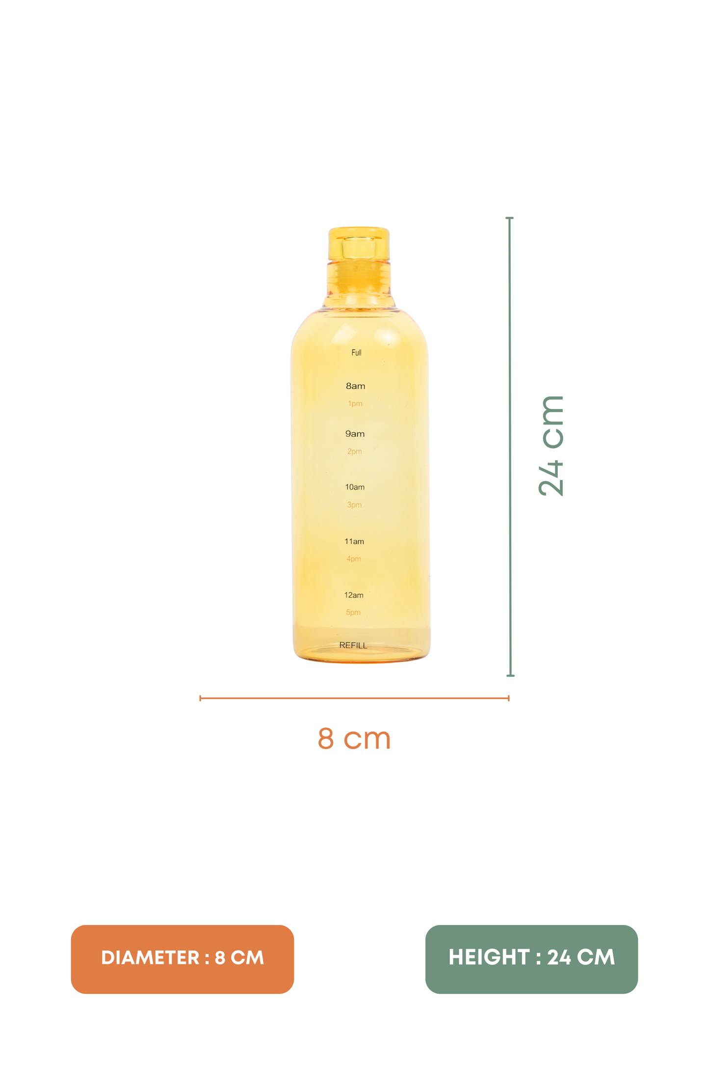 Shades Glass Bottle Set of 2 (750ml)