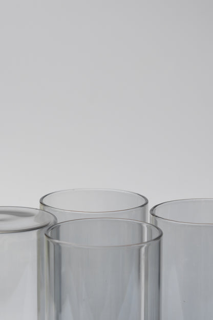 Smoke Clarity Borosilicate Glass Set of 6 (320ml)