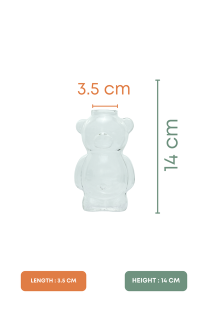 Cubby Chug Cocktail Glass with Glass Straw Set of 2 (320ml)