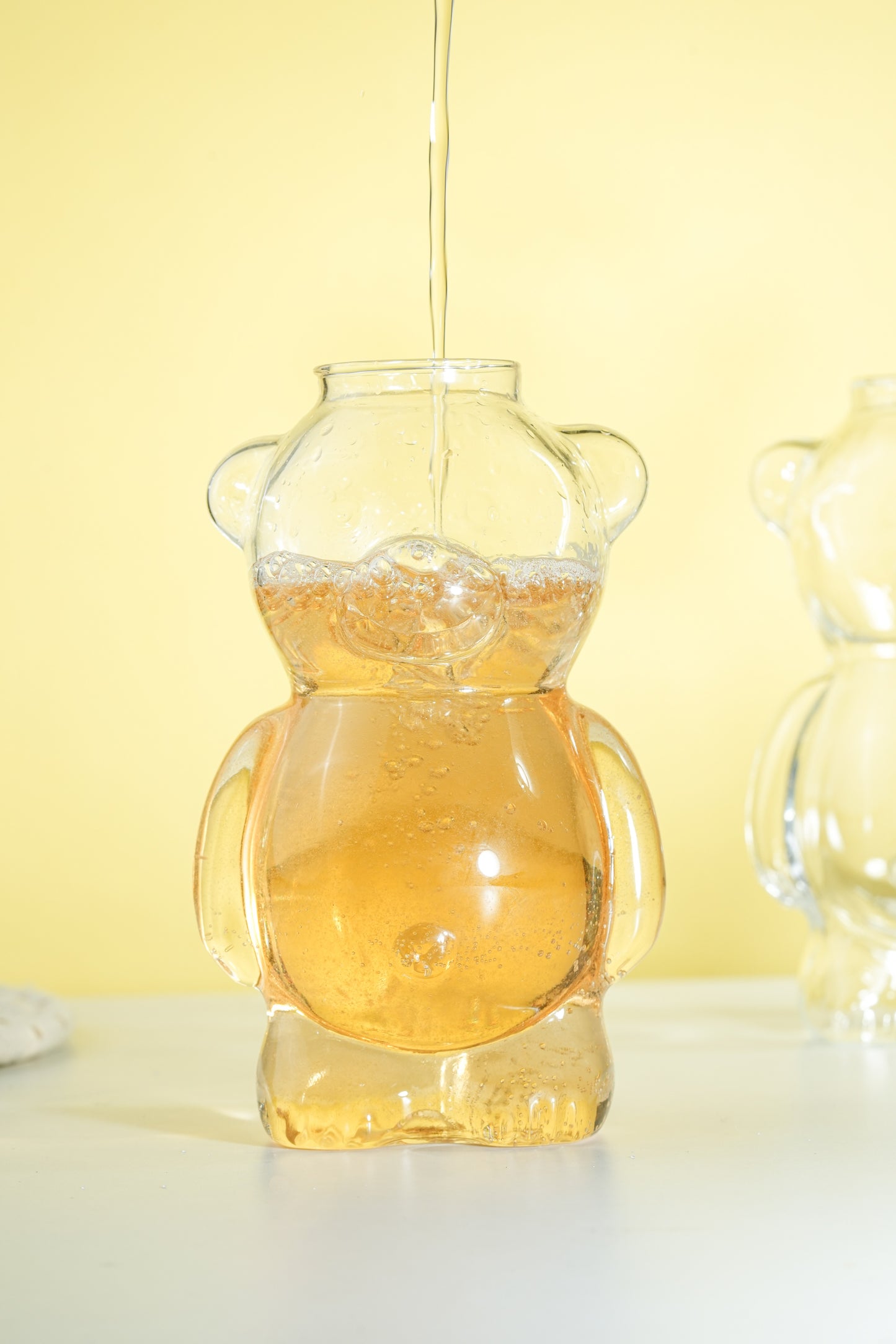 Cubby Chug Cocktail Glass with Glass Straw Set of 2 (320ml)