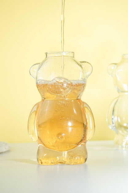 Cubby Chug Cocktail Glass with Glass Straw Set of 2 (320ml)