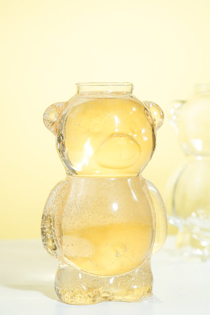 Cubby Chug Cocktail Glass with Glass Straw Set of 2 (320ml)