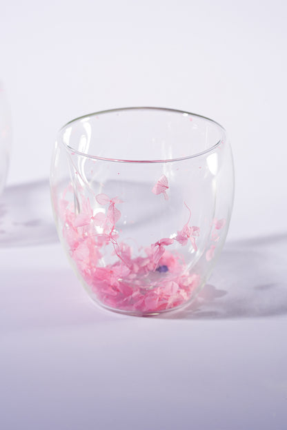 Flora Duo Double Wall Glass Set of 2 (250ml)