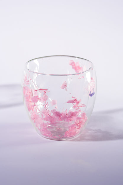 Flora Duo Double Wall Glass Set of 2 (250ml)