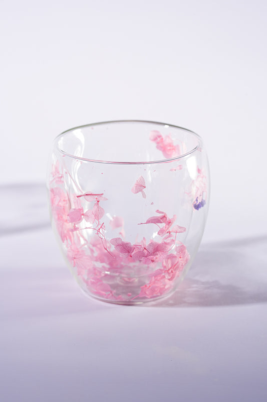 Flora Duo Double Wall Glass Set of 2 (250ml)