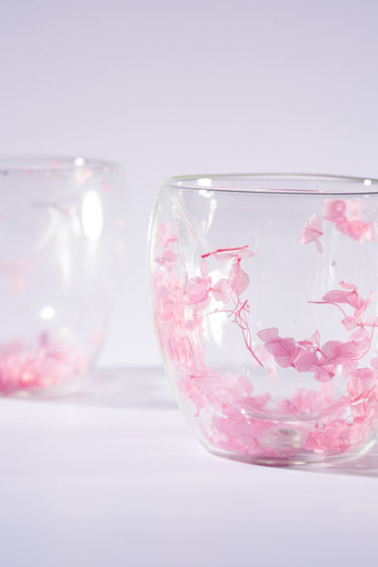 Flora Duo Double Wall Glass Set of 2 (250ml)