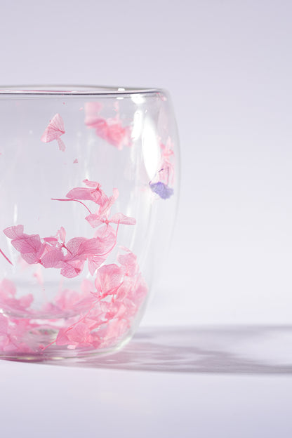 Flora Duo Double Wall Glass Set of 2 (250ml)