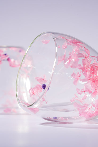 Flora Duo Double Wall Glass Set of 2 (250ml)