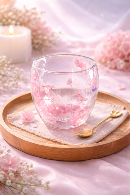 Flora Duo Double Wall Glass Set of 2 (250ml)