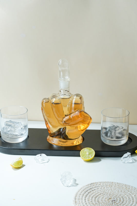 Rebel Cocktail Glass + Decanter Set (1Ltr)