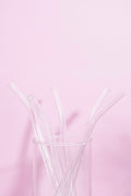 Glass Straws Set of 5 (17.5cm)