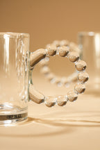 Beady Glass Mug Set of 6 (110ml)