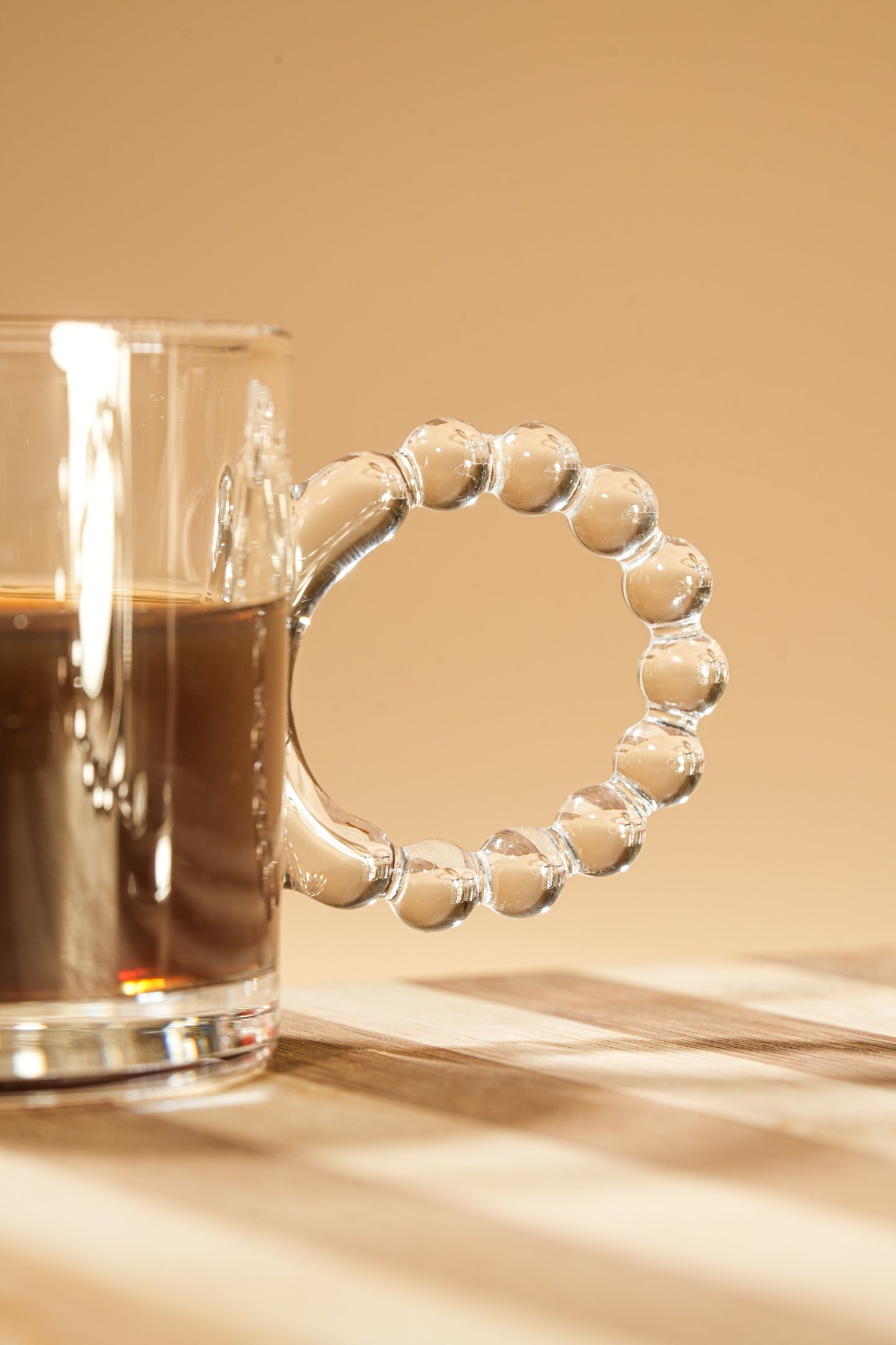 Beady Glass Mug Set of 6 (110ml)