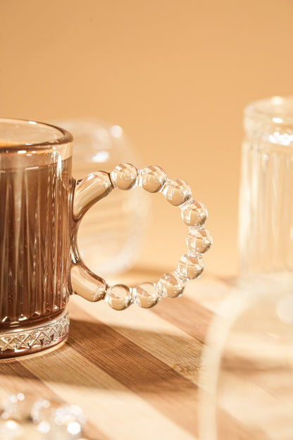 Celeste Glass Mug Set of 6 (110ml)