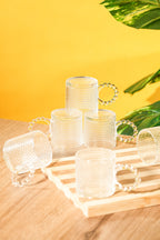 Opaline Glass Mug Set of 6 (110ml)